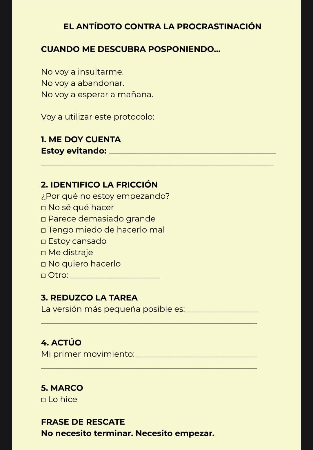 Organiza tu día y tu vida